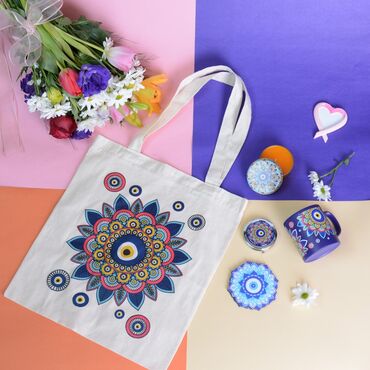 Colorful Evil Eye Gift Set - Thumbnail