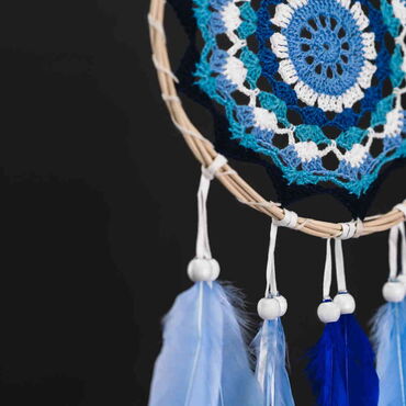 Colourful Lace Dreamcatcher - Thumbnail