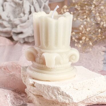 Myros - Column Candle Shaped 7X7 Cm