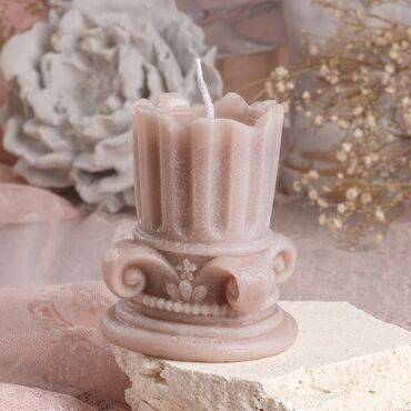 Column Candle Shaped 7X7 Cm - 2