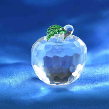 Myros - Crystal Apple Figurine