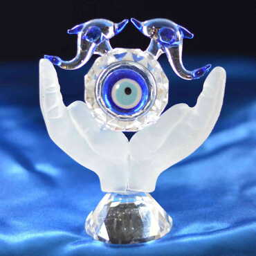 Myros - Crystal Large Dolphin Figurine