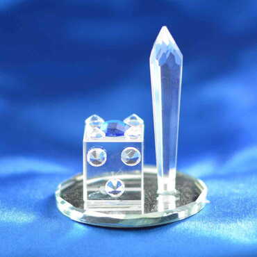 Myros - Crystal Mosque Figurine Small Size