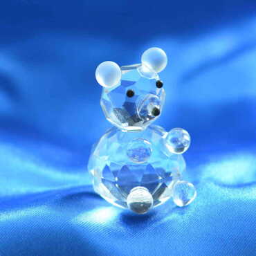 Crystal Panda Figurine No. 2 - Thumbnail