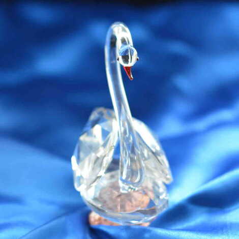 Crystal Swan Figurine No. 2