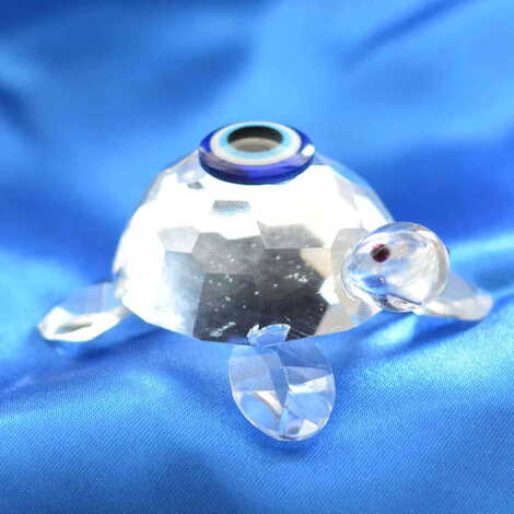 Crystal Turtle Figurine No. 3 - 2