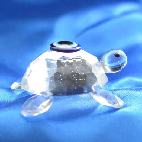 Crystal Turtle Figurine No. 3 - 3