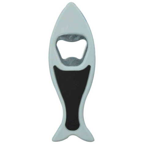 Cunda Themed Customised UV Printed Fish Shape Printed Plastic Base Bottle Opener 42x130 mm