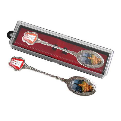 Customazible Collectible Souvenir Metal Tea Spon With Giftbox - 1
