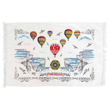 Myros - Customazible Customised Serigraphy Printed Hand Towel 600x400 mm