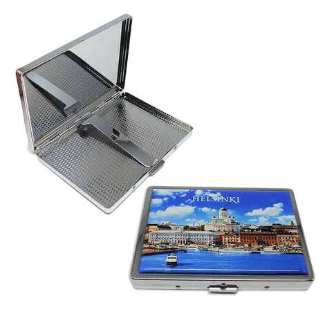 Customazible Metal Cigarette Case 103x80x11 mm - 1