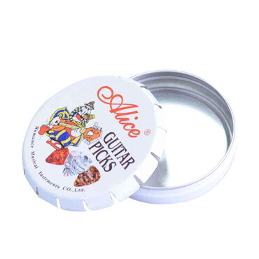 Customazible Round Metal Candy Box - Thumbnail