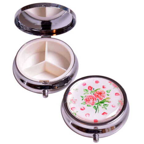 Customised Epoxy Round Pill Box 50x15 mm - 6
