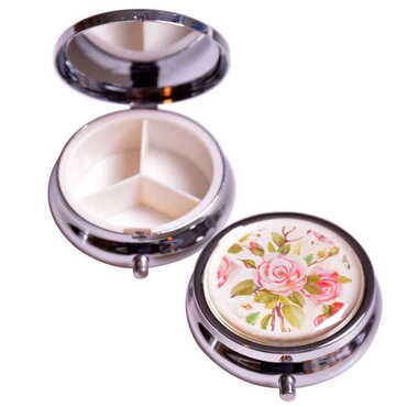 Customised Epoxy Round Pill Box 50x15 mm - 7