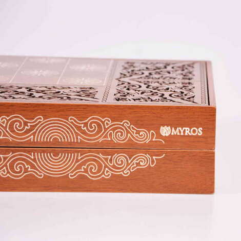 Customised Wooden Engraved Raised Backgammon