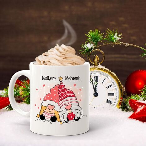 Customizable Name Beret Valentine Mug - 1