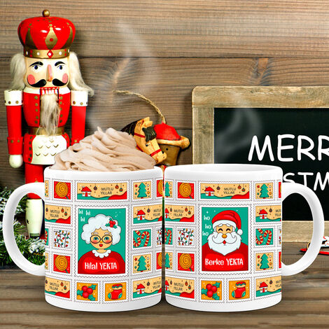 Customizable Name Christmas Mom/Dad Mug