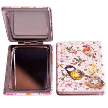 Cute Animals Themed Custom Printed Rectangle Pocket Mirror - Thumbnail