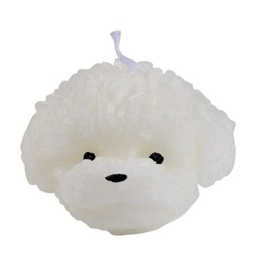 Cute Dog Face Shaped Candle - Thumbnail