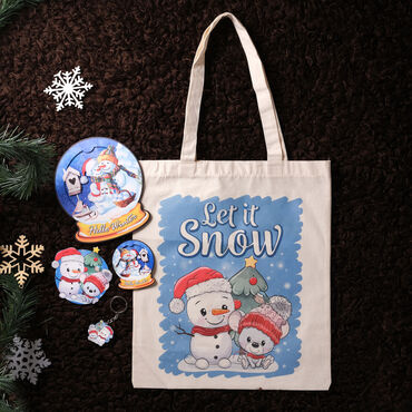 Myros - Cute Snowman Bag Set