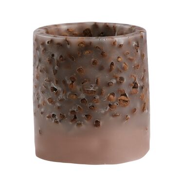 Cylinder Shaped Candle with Coffee Beans - Thumbnail