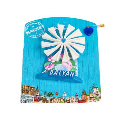 Dalyan Themed Carded Injection Refrigerator Magnet - Standart - 2