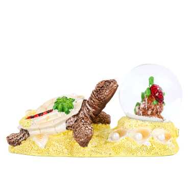 Dalyan Temalı Polyester İncili Caretta Suluküre 45 Mm - 2