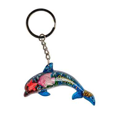Dalyan Themed Customised Transparent Polyester Keyring - 4