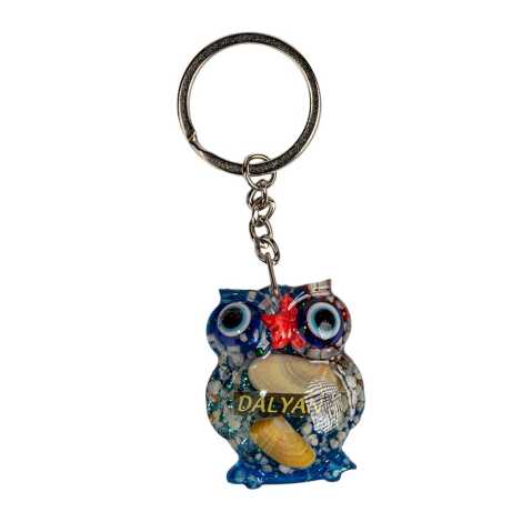 Dalyan Themed Customised Transparent Polyester Keyring - 7