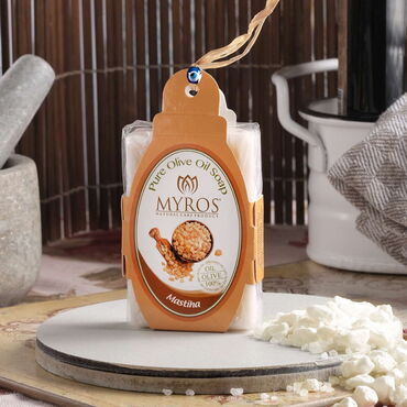 Myros - Toptan Damla Sakızı İpli Boncuklu Sabun