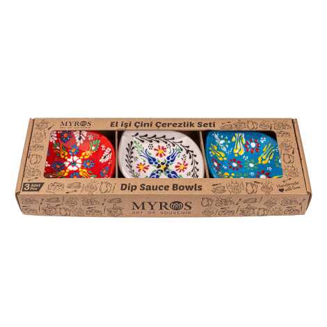 Dantel Üçlü Kutulu Yaprak Çerezlik - 2