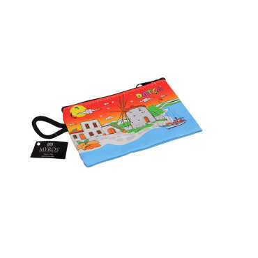 Datça Temalı Makyaj Çantası - 11