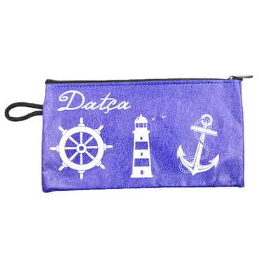 Datca Themed Turkish Woven Wallet 183x97x8 mm - 6