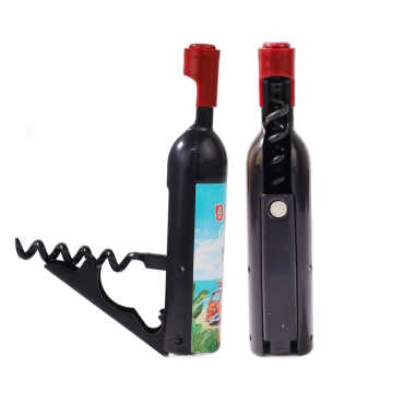 Datça Themed Myros Bottle Shaped Corkscrew Opener 115x25x25 mm - 5