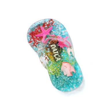 Datça Themed Transparent Polyester Refrigerator Magnet - 5