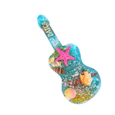 Datça Themed Transparent Polyester Refrigerator Magnet - 6
