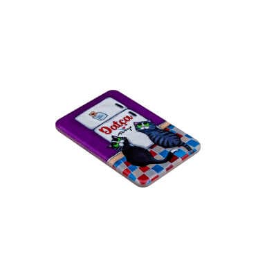 Datca Themed Customised UV Printed Plastic Base Rectangle Fridge Magnet 80x50 mm - 12