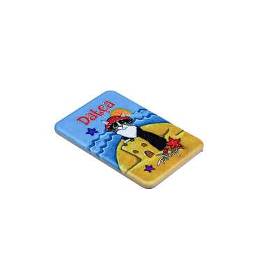 Datca Themed Customised UV Printed Plastic Base Rectangle Fridge Magnet 80x50 mm - 11