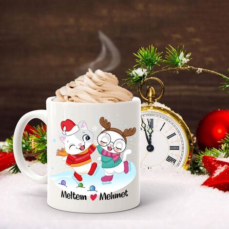 Dear Cats Mug with Customizable Names - 1
