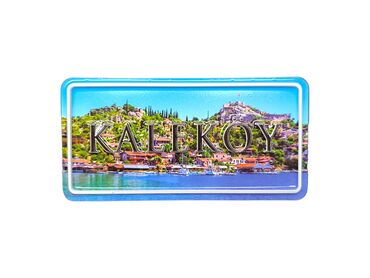 Myros - Demre Themed Embossed Pvc Oppression Fridge Magnet