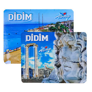 Didim Themed Embossed PVC Refrigerator Magnet 70x90 mm - 2
