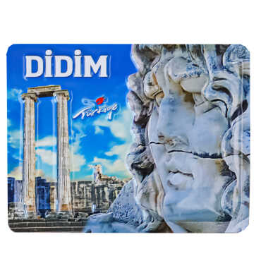 Didim Themed Embossed PVC Refrigerator Magnet 70x90 mm - 3