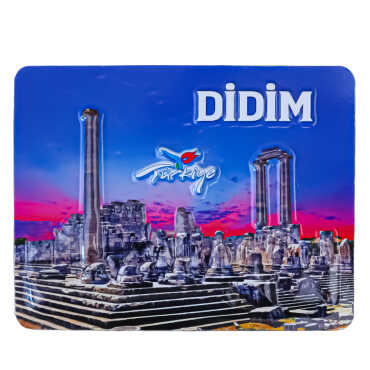 Didim Themed Embossed PVC Refrigerator Magnet 70x90 mm - 4