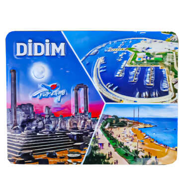 Didim Themed Embossed PVC Refrigerator Magnet 70x90 mm - 8