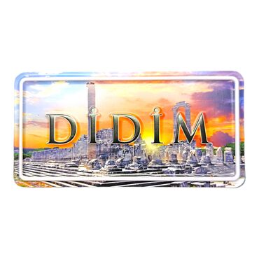 Didim Themed Embossed Pvc Oppression Fridge Magnet - 7