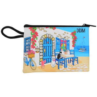 Toptan Didim Temalı Myros Cüzdan 113x80x8 mm