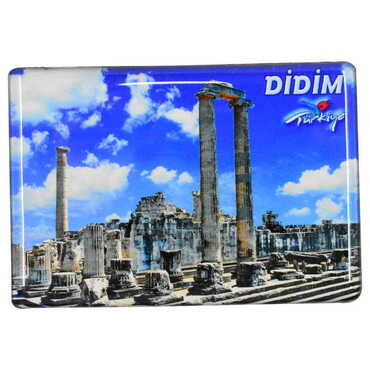 Toptan Didim Temalı Myros Dikdörtgen Magnet 80x55 mm - Thumbnail