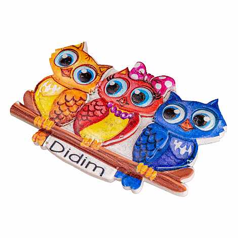 Didim Temalı Myros Yöresel Polyester Magnet - 13