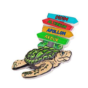 Didim Temalı Myros Yöresel Polyester Magnet - 14