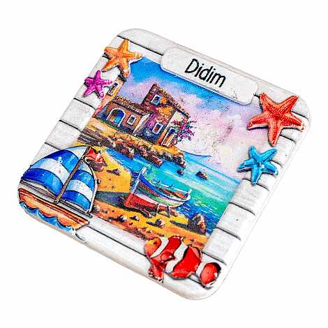 Didim Temalı Myros Yöresel Polyester Magnet - 15